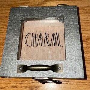 Rae Dunn Small Jewelry Box CHARM”